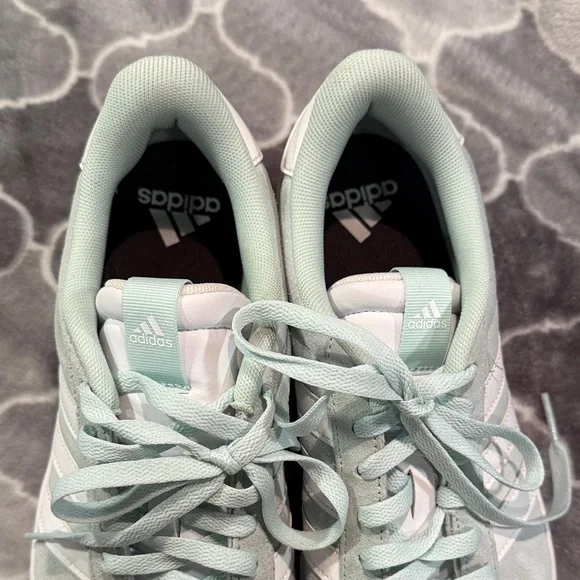 Adidas Women's Light Green Sneakers - Picture 2 of 3